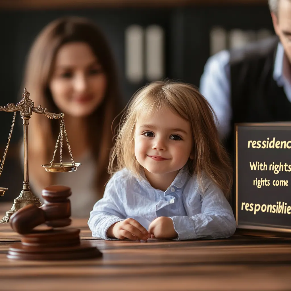 A child's right to contact and residence is accompanied by a set of duties 1