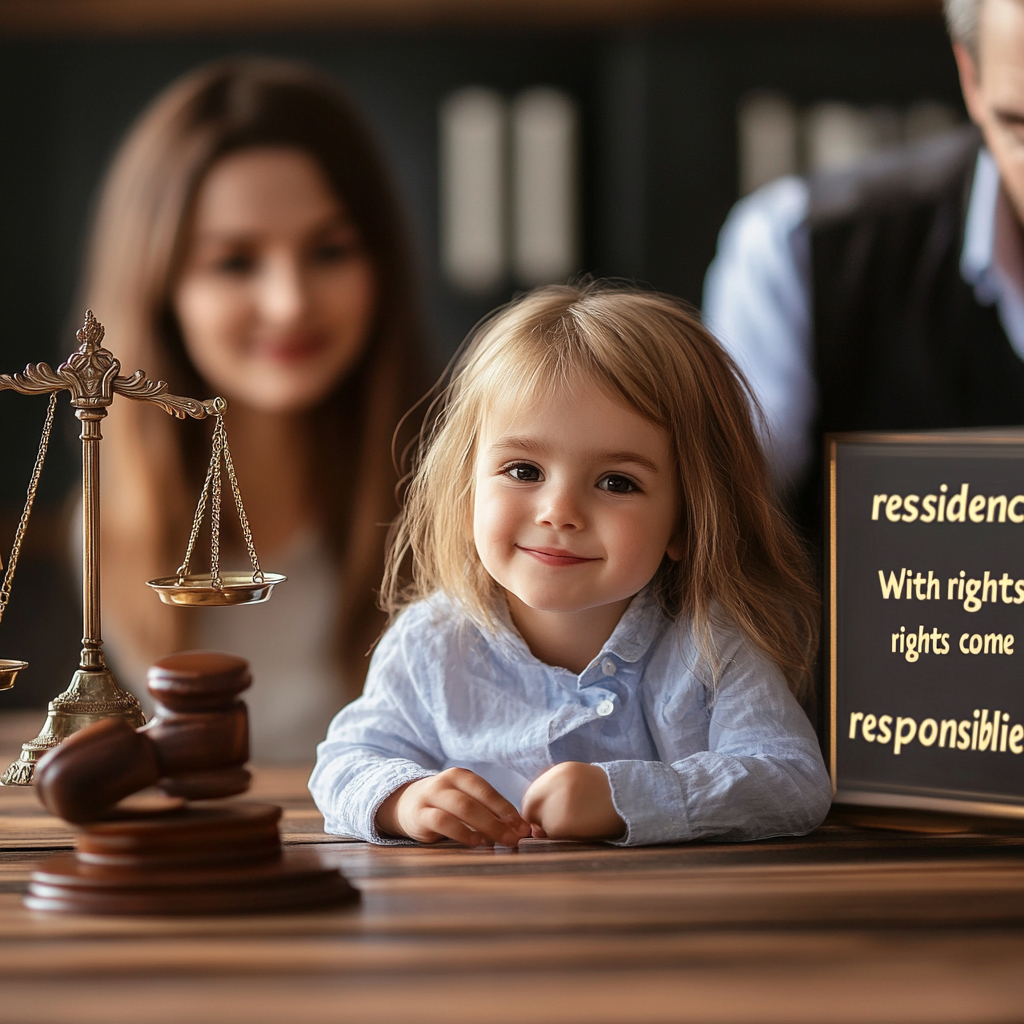 A child's right to contact and residence is accompanied by a set of duties 1
